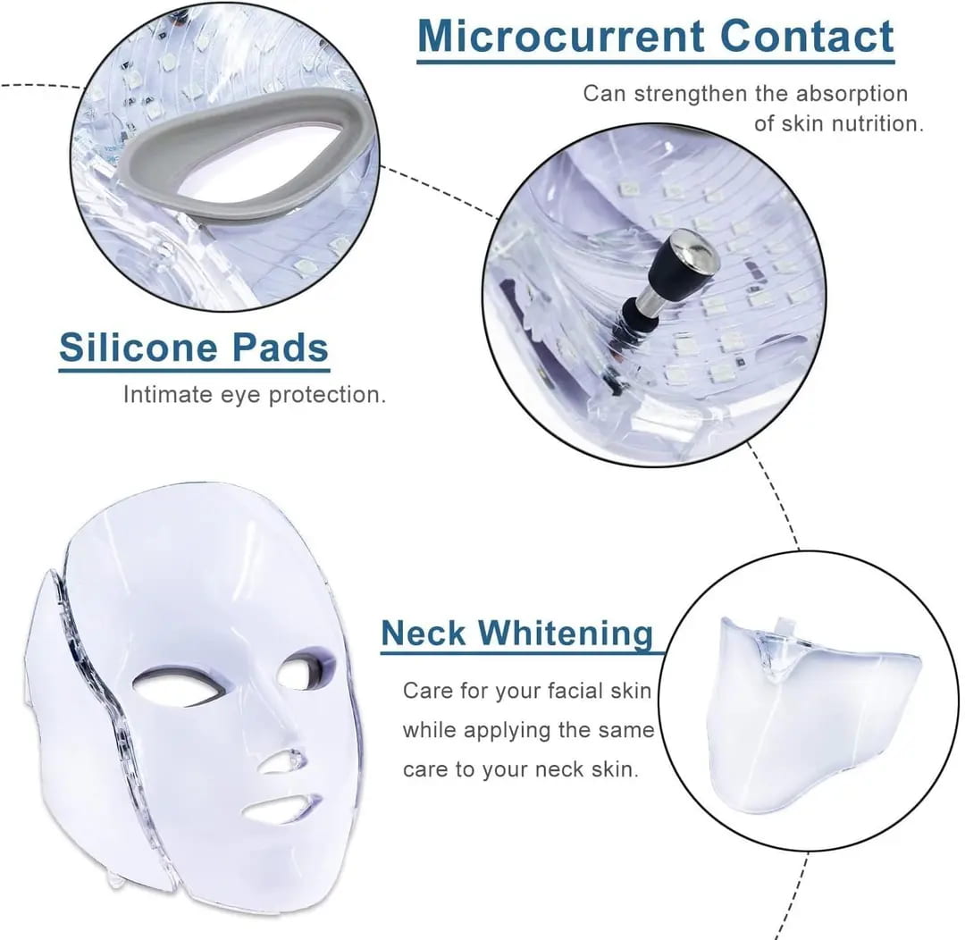 LED Light Therapy Mask-لمكافحة الشيخوخة وحب الشباب