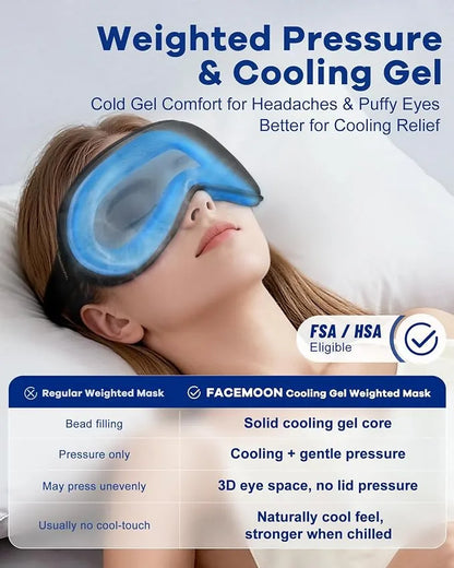 3-in-1 Cooling & Weighted Sleep Mask