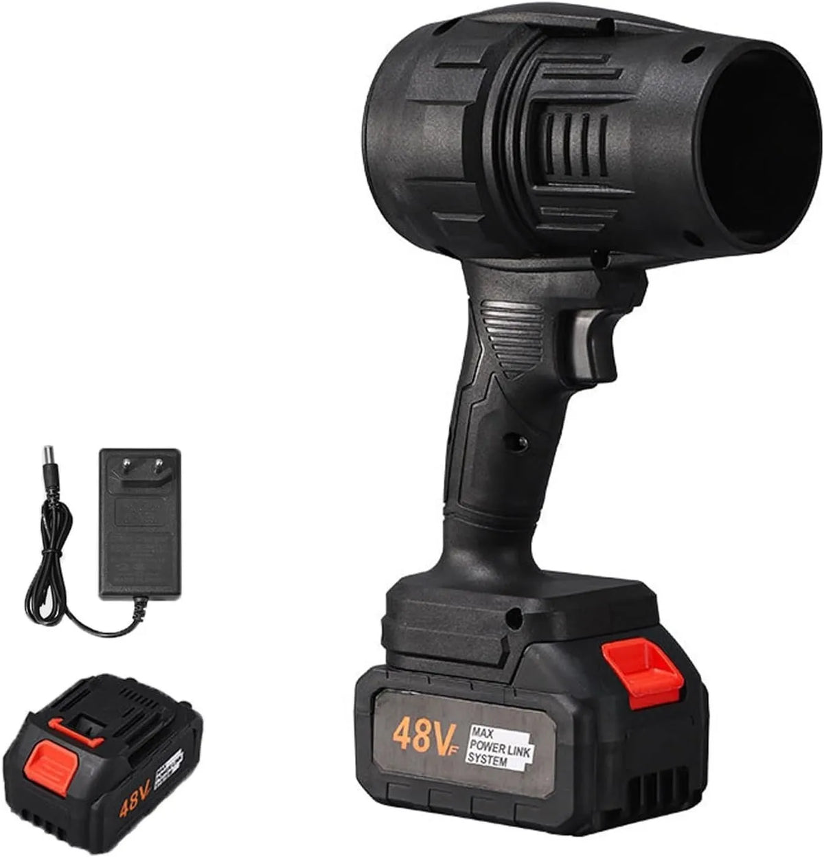 Cordless Jet Air Blower with Charger –يشمل بطاريتين قابلتين لإعادة الشحن