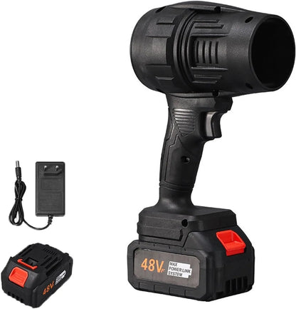Cordless Jet Air Blower with Charger –يشمل بطاريتين قابلتين لإعادة الشحن