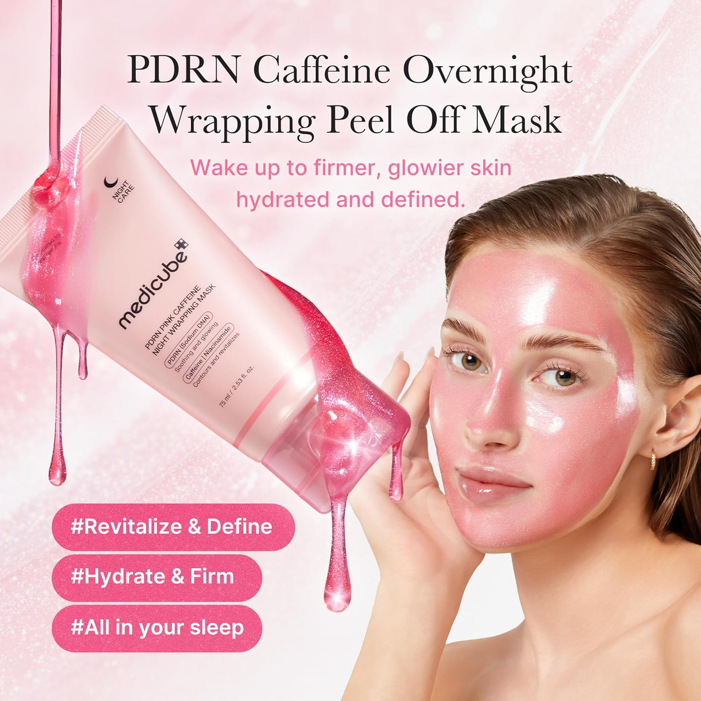 Overnight Peel-Off Glass Skin Mask-ماسك مشدّ ومرطب لبشرة متوهجة