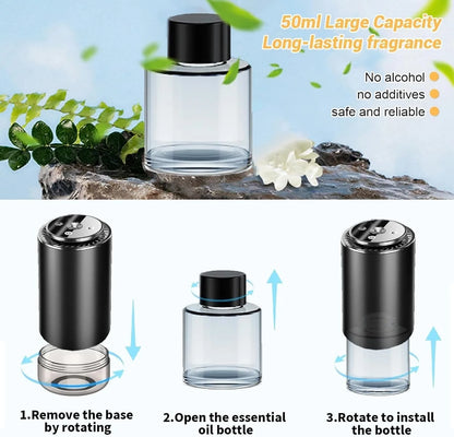 Projection Car Aroma Diffuser-جهاز عطر مع إضاءة LED ليلية