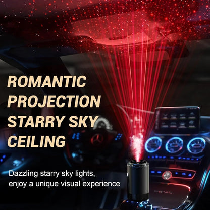 Projection Car Aroma Diffuser-جهاز عطر مع إضاءة LED ليلية