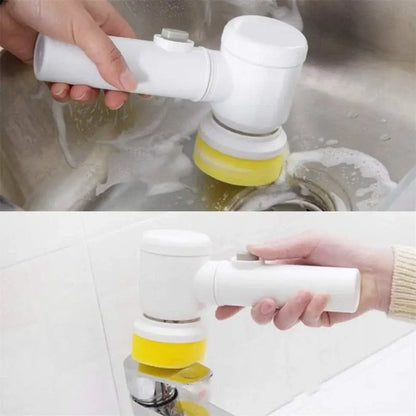 Magic Electric Cleaning Brush 5 in 1-لاسلكية متعددة الأسطح