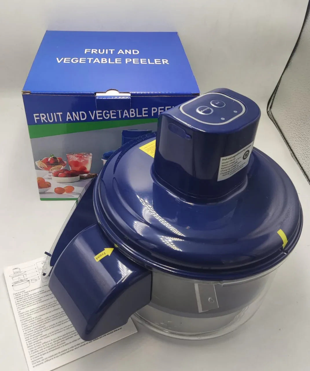 Premium Multi-Function Fruit & Vegetable Peeler – مقشرة فواكه وخضروات متعددة الاستخدامات بشفرة ستانلس ستيل