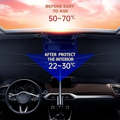 Car Windshield Sun Umbrella -زجاج السيارة الأمامي