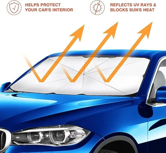 Car Windshield Sun Umbrella -زجاج السيارة الأمامي
