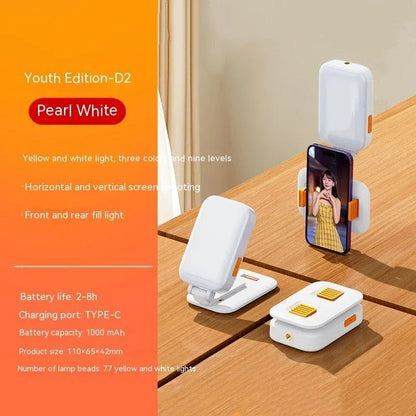 Mini Magnetic Ring Light for Smartphones- حلقة إضاءةللصور والفيديو